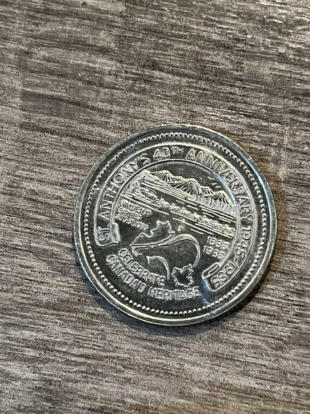 St. Anthony, Newfoundland 1985 Souvenir Dollar