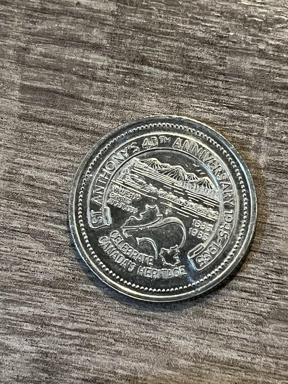 St. Anthony, Newfoundland 1985 Souvenir Dollar