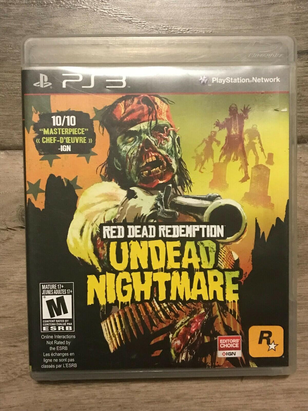 Red Dead Redemption: Undead Nightmare (Sony PlayStation 3, 2010) CIB + MAP
