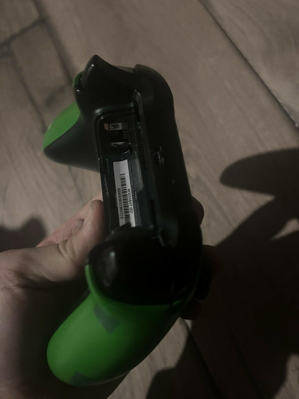 Xbox Minecraft Creeper Controller NO BATTERY COVER