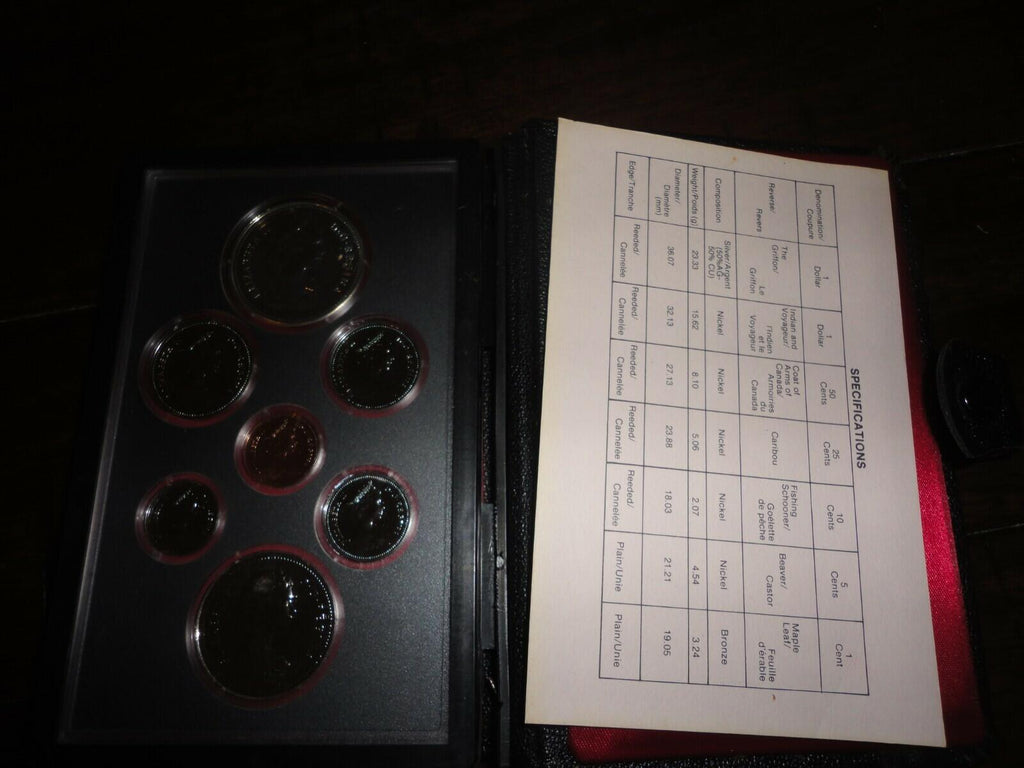 1979 Canada Double Dollar Prestige Set With 50% Silver Dollar (NO OUTER BOX)