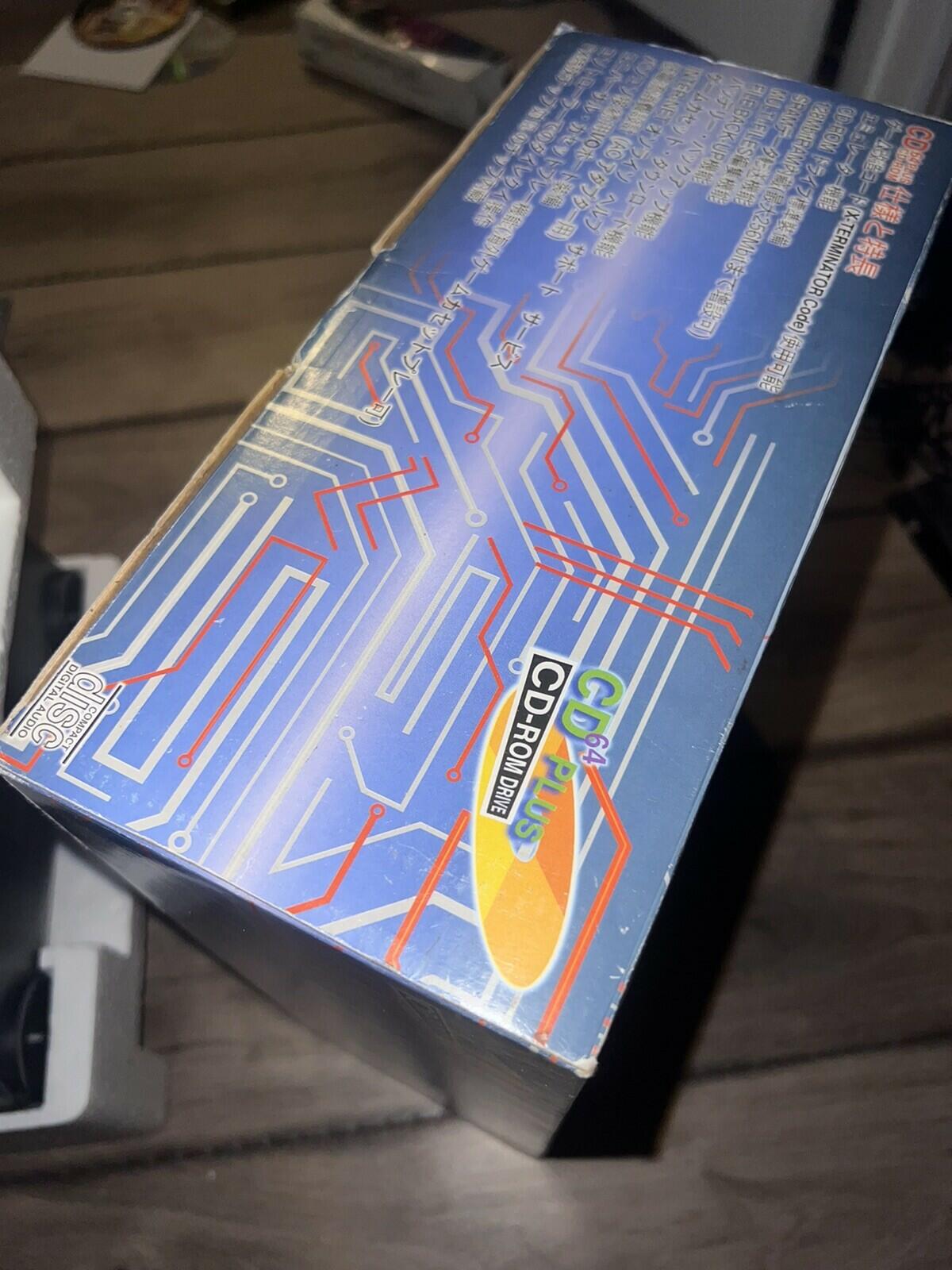 CD64 Plus Cd Rom Drive Nintendo 64 N64 CIB LIKE NEW CONDITION