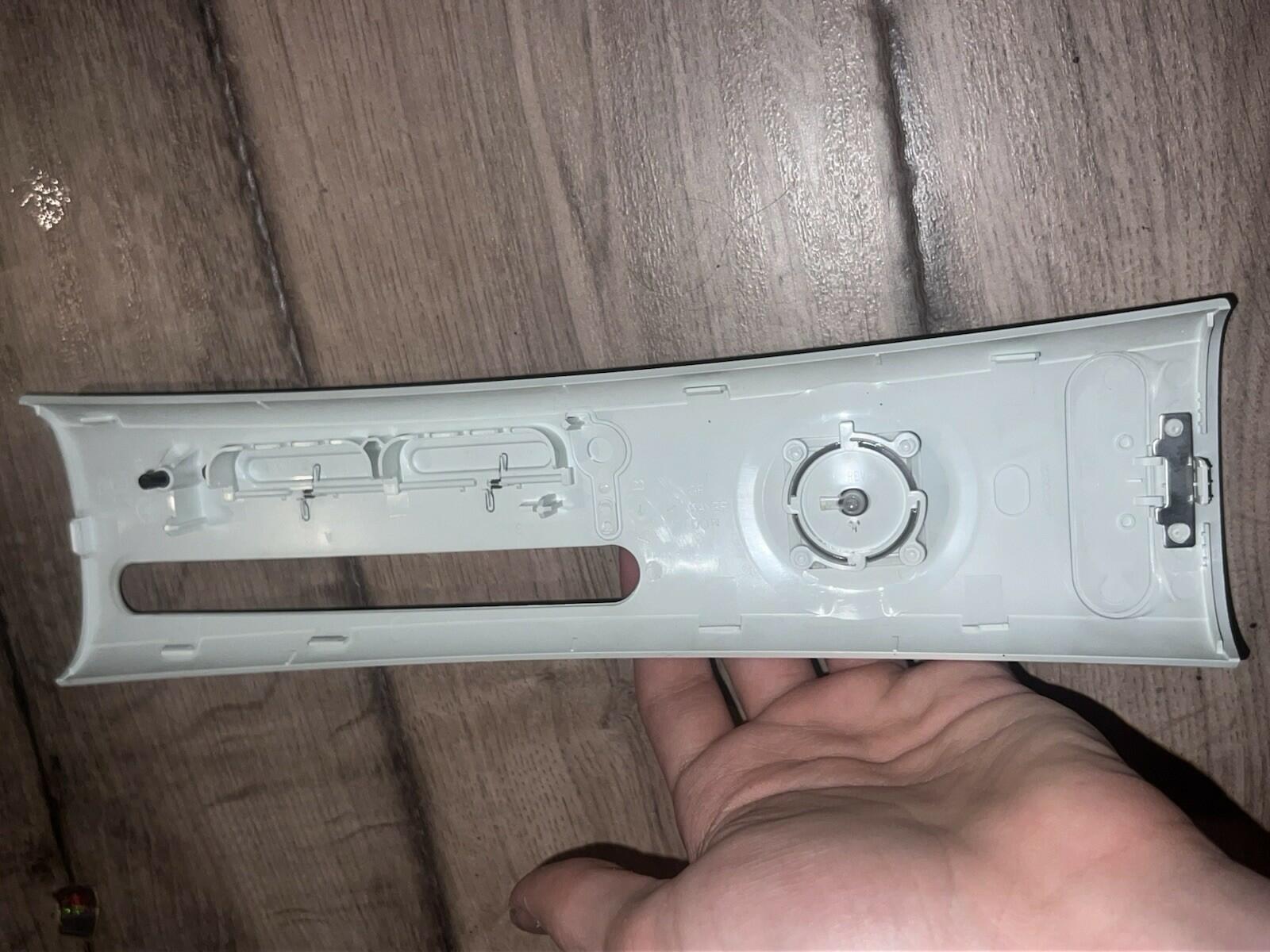 Official Microsoft Xbox 360 Fat White Faceplate Only