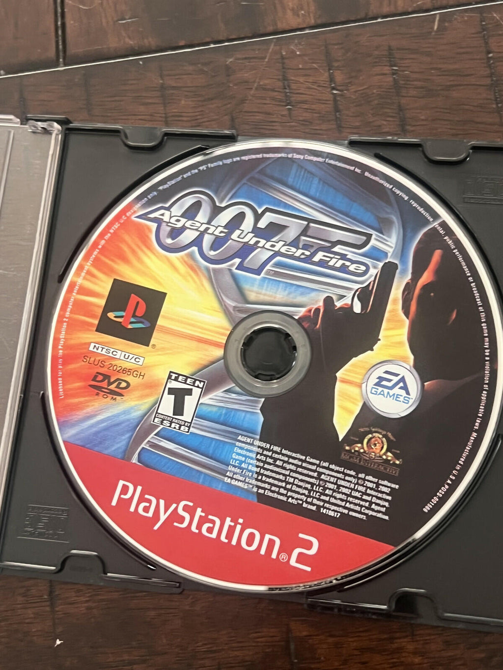 007 Agent Under Fire: Greatest Hits] (Sony Playstation 2 PS2, 2001) DISC ONLY