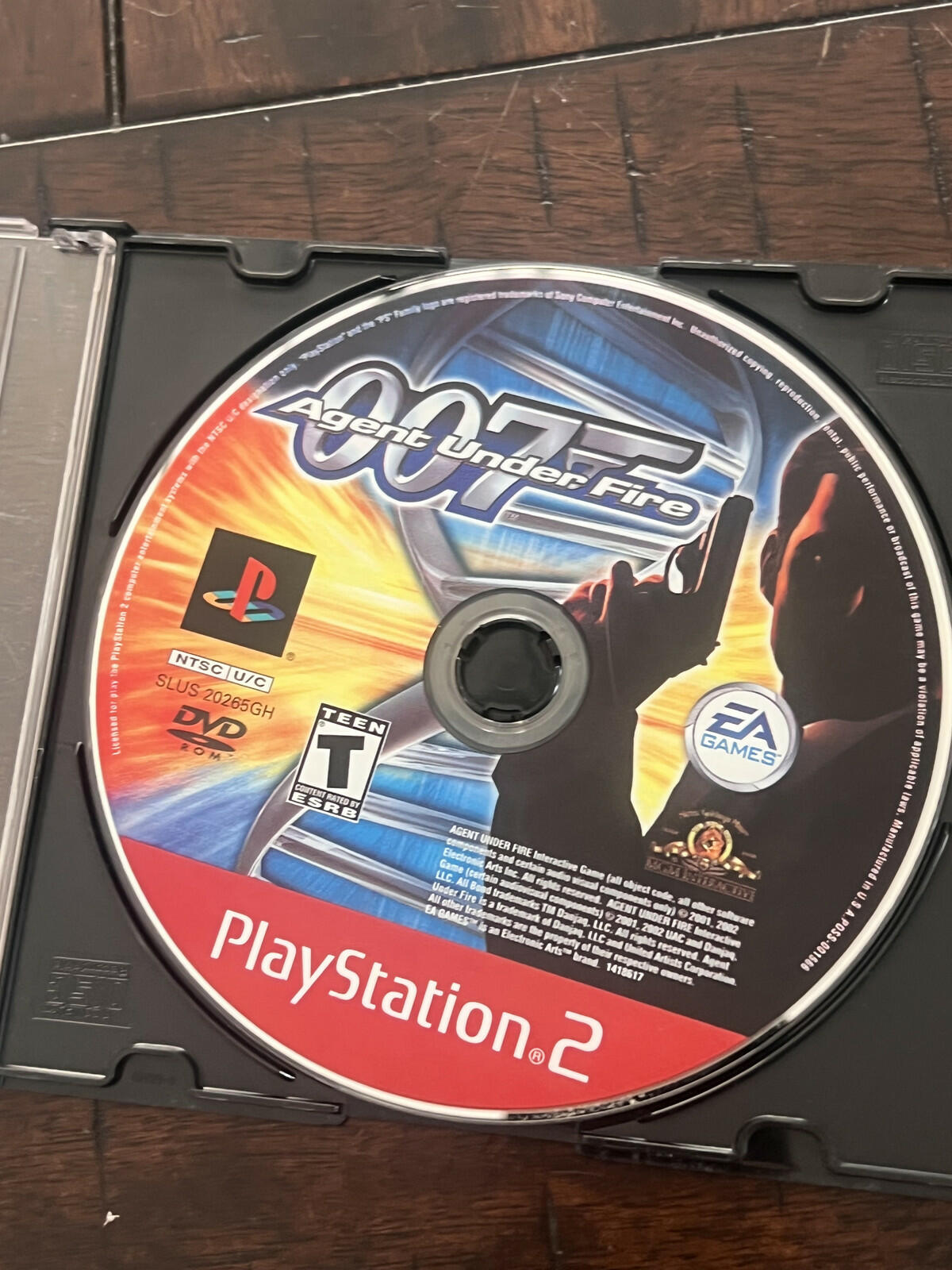 007 Agent Under Fire: Greatest Hits] (Sony Playstation 2 PS2, 2001) DISC ONLY