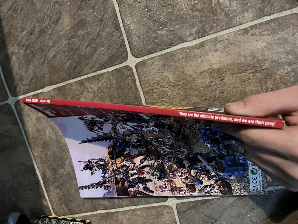 Warhammer White Dwarf Magazine 495 with Defence Nexus