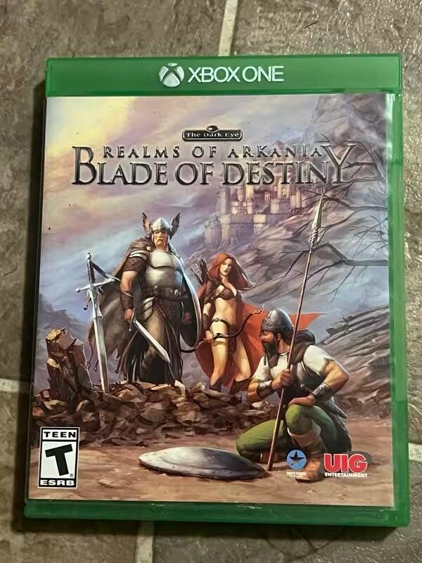 Realms of Arkania: Blade of Destiny (Microsoft Xbox One, 2017) CIB