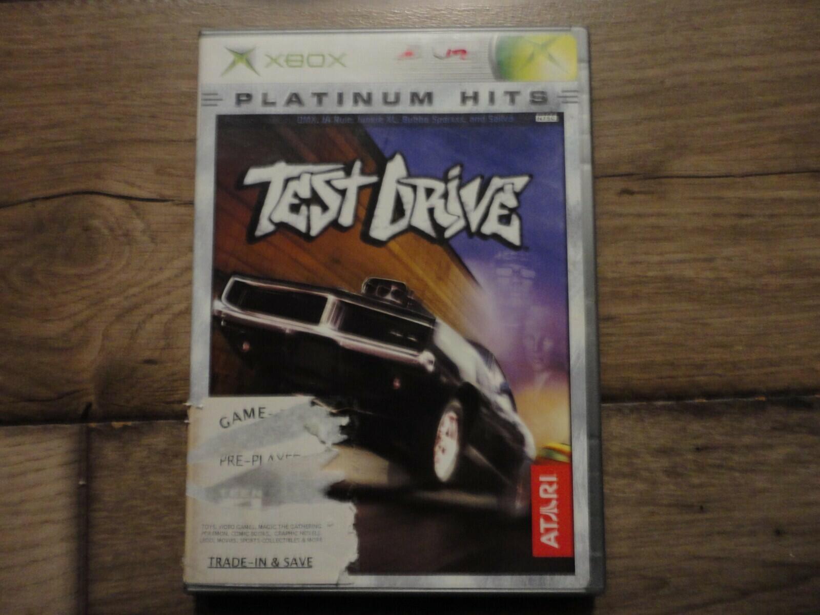Test Drive - Platinum Hits (Microsoft Xbox, 2002) NO MANUAL