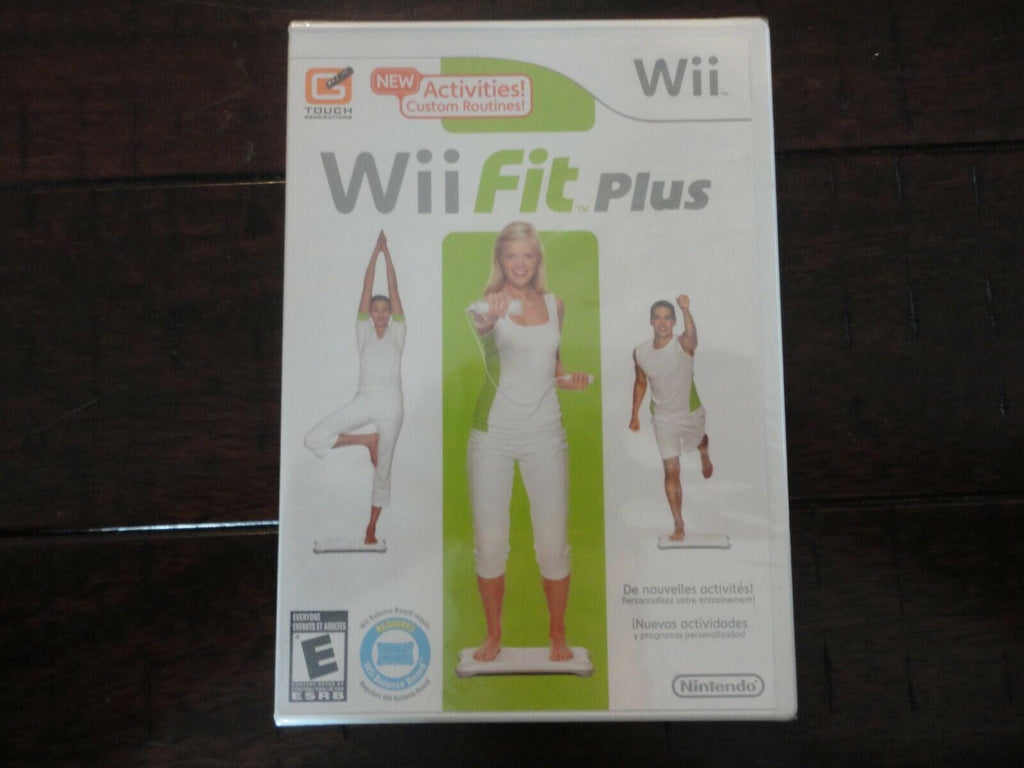 Wii Fit Plus (Nintendo Wii, 2009) BRAND NEW SEALED