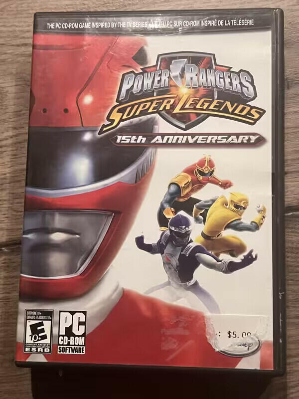 Power Rangers: Super Legends - 15th Anniversary (PC DVD-ROM, 2007)  CIB