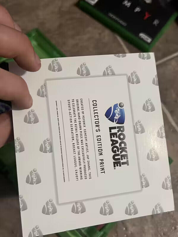 Rocket League [Collector's Edition] (Microsoft Xbox One, 2016) CIB