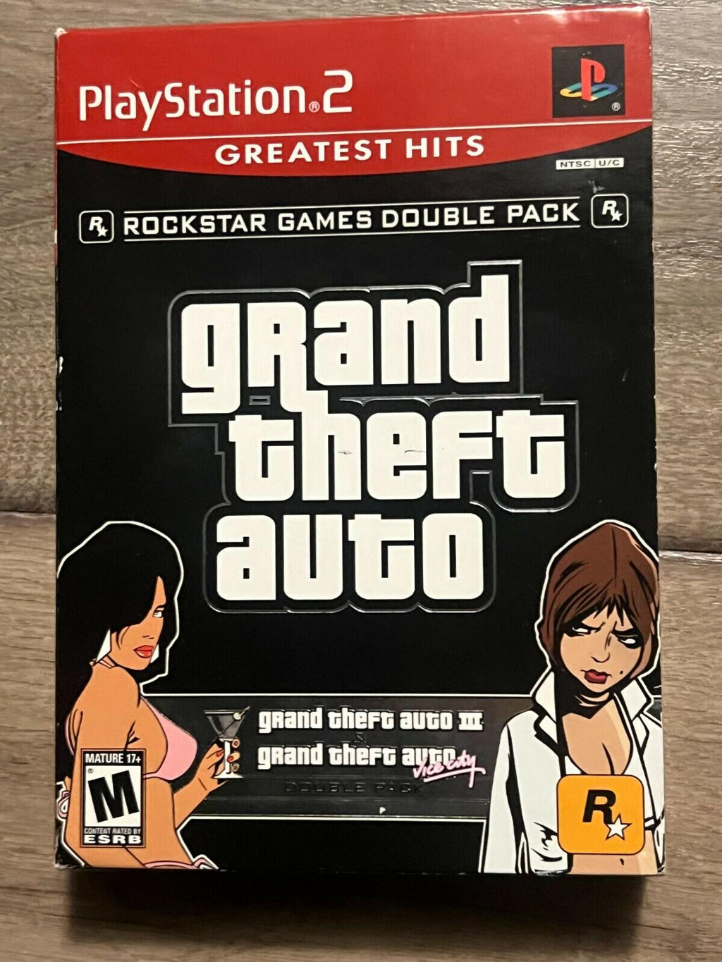 Grand Theft Auto: Double Pack - Greatest Hits (Sony PlayStation 2, 2003) CIB