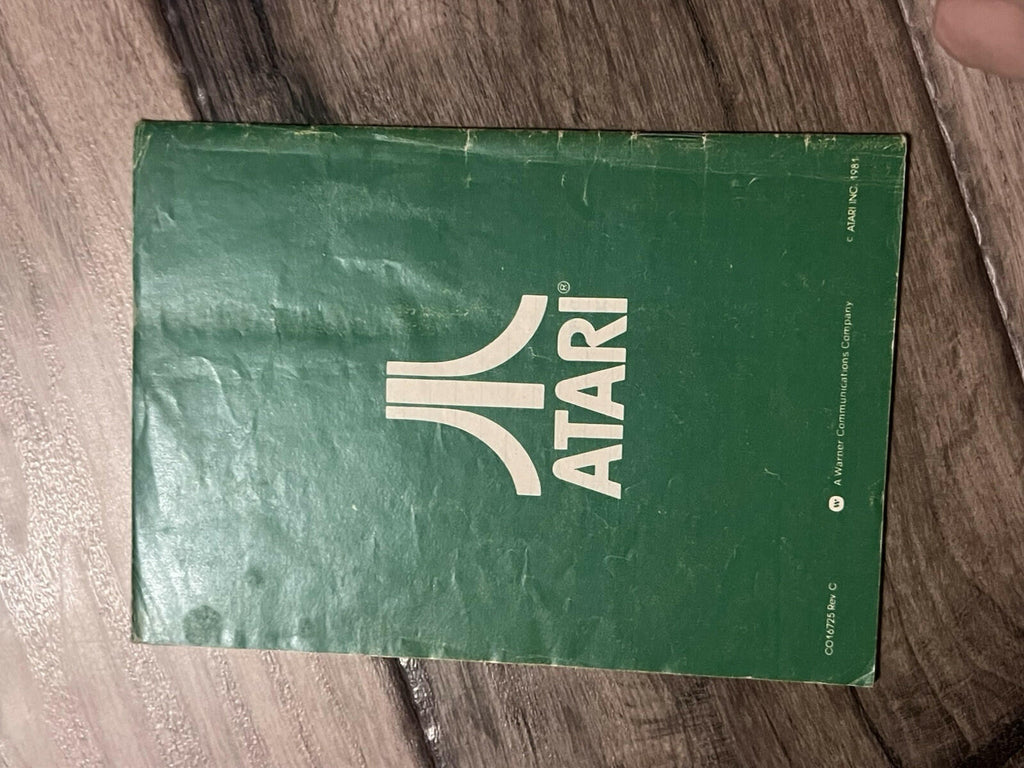 The Atari Video Computer System Catalog 43 Game Program Cartridges 1981 Green