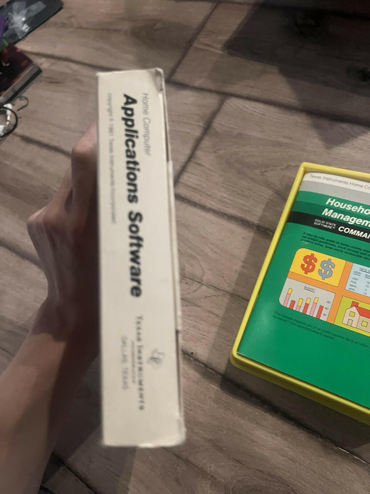 Household Budget Management (TI-99/4a Texas Instruments Home Computer, 1982) CIB