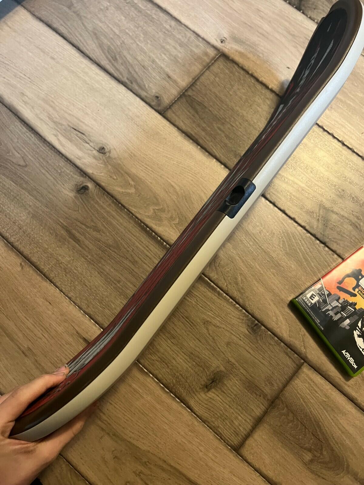 Tony Hawk Shred Skateboard Controller Xbox 360 With Maple Leaf BOARD+GAME ONLY