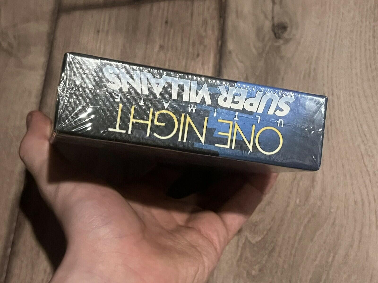 One Night Ultimate Super Villains Bezier Games NEW SEALED