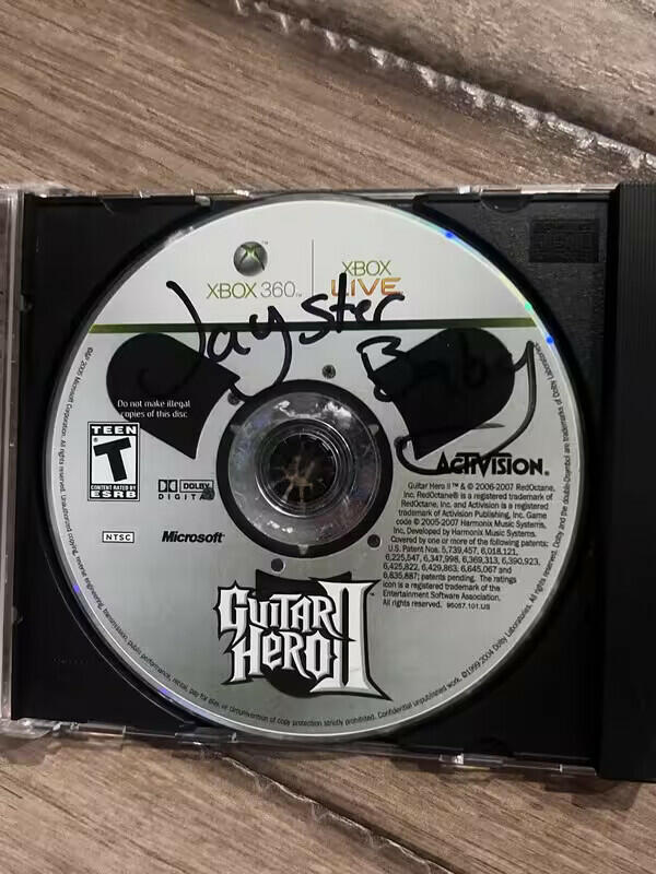 Guitar Hero II 2 (Microsoft Xbox 360, 2007) DISC ONLY