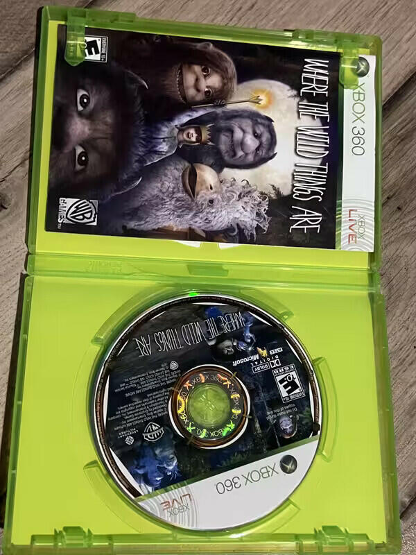 Where the Wild Things Are (Microsoft Xbox 360, 2009) CIB