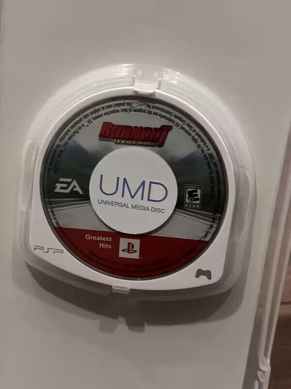 Burnout Legends: Greatest Hits (Sony PSP Playstation Portable, 2005) CIB