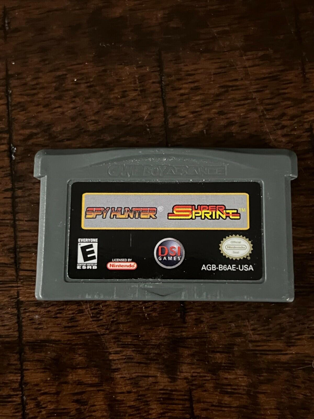 Spy Hunter/Super Sprint (Nintendo Game Boy Advance, 2005) CART ONLY