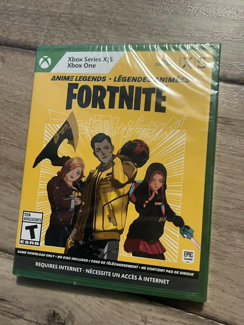 Fortnite: Anime Legends (Xbox Series X/Xbox One, 2022) BRAND NEW SEALED