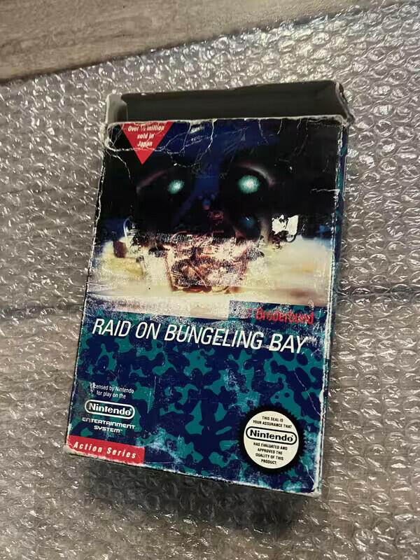 Raid on Bungeling Bay: 3 Screw (Nintendo NES, 1987) NO MANUAL