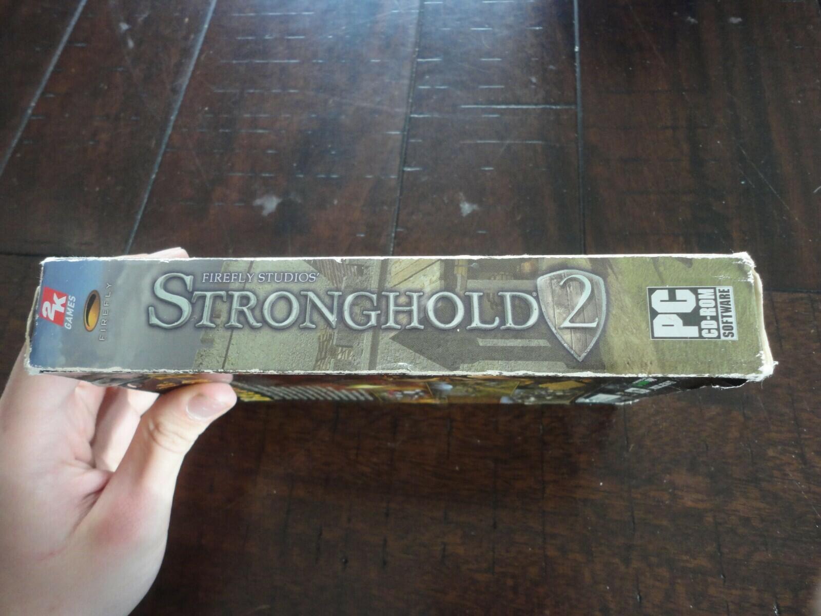 Stronghold 2 (PC, 2005) BRAND NEW BOX DAMAGE
