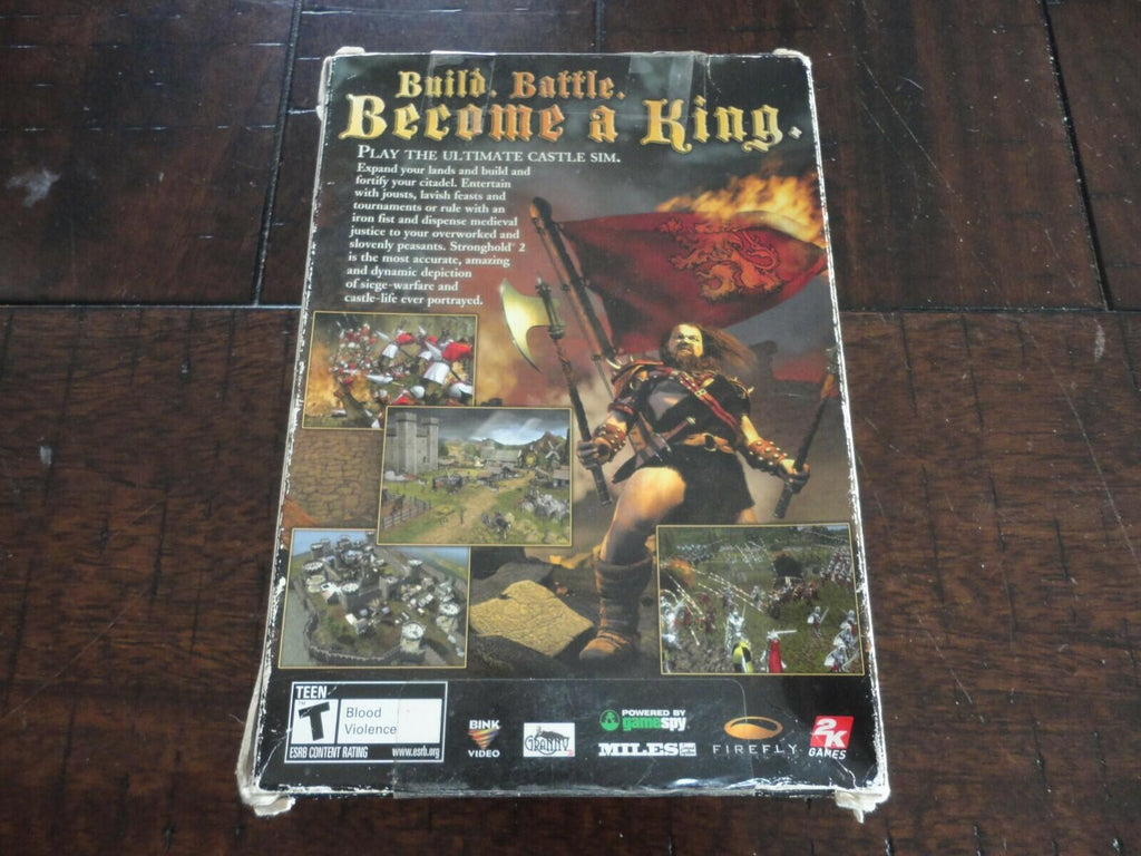 Stronghold 2 (PC, 2005) BRAND NEW BOX DAMAGE