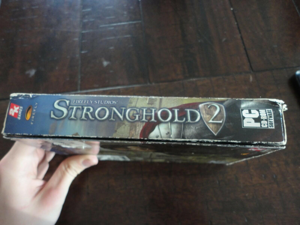 Stronghold 2 (PC, 2005) BRAND NEW BOX DAMAGE