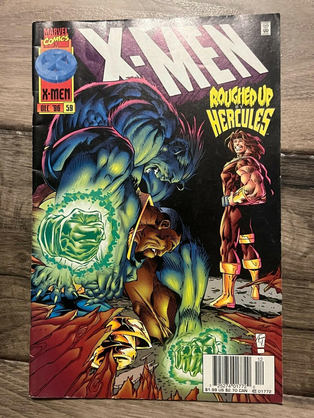 Marvel Comics: X-Men Roughed Up By Hercules #59 1996