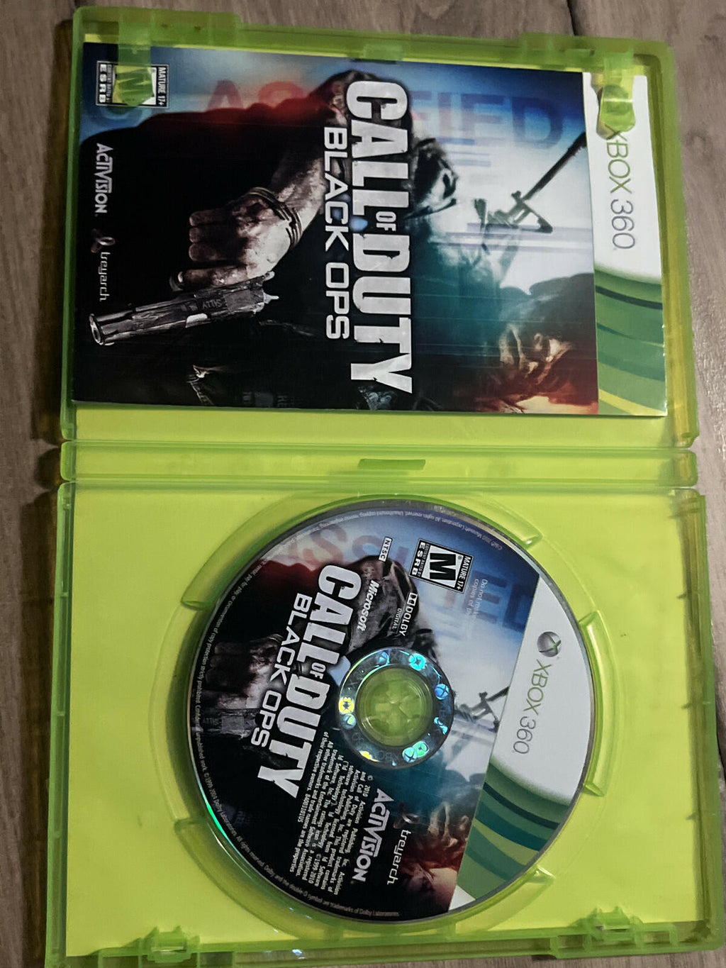 Call of Duty Black Ops (Microsoft Xbox 360, 2010) CIB COMPLETE