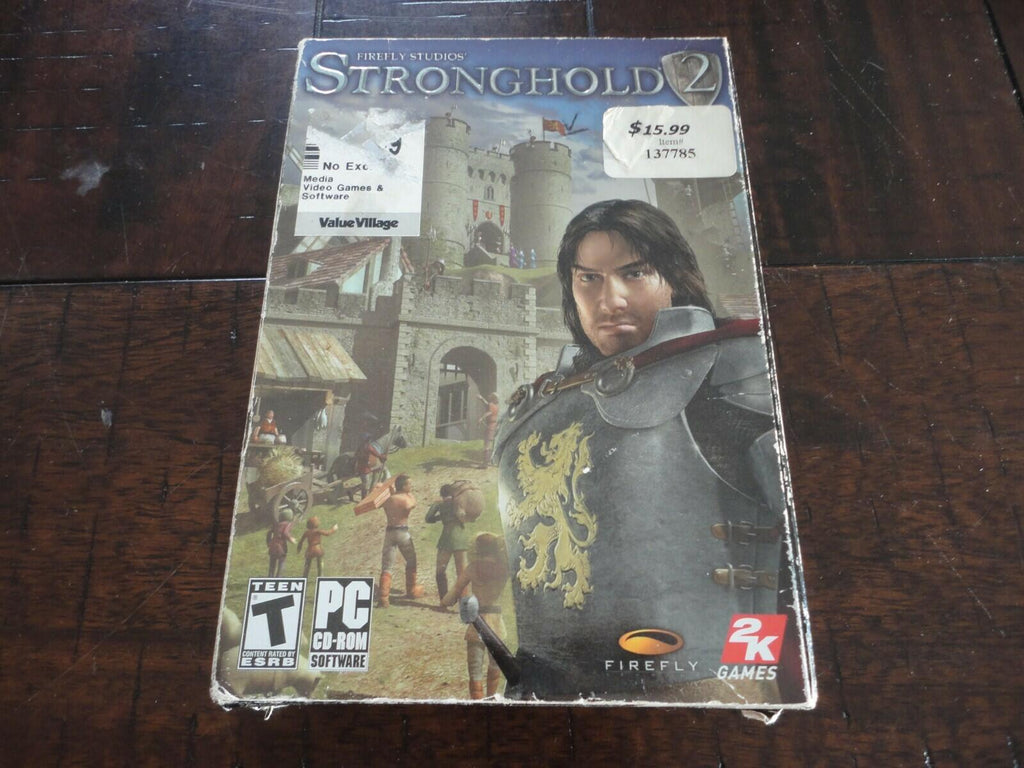 Stronghold 2 (PC, 2005) BRAND NEW BOX DAMAGE