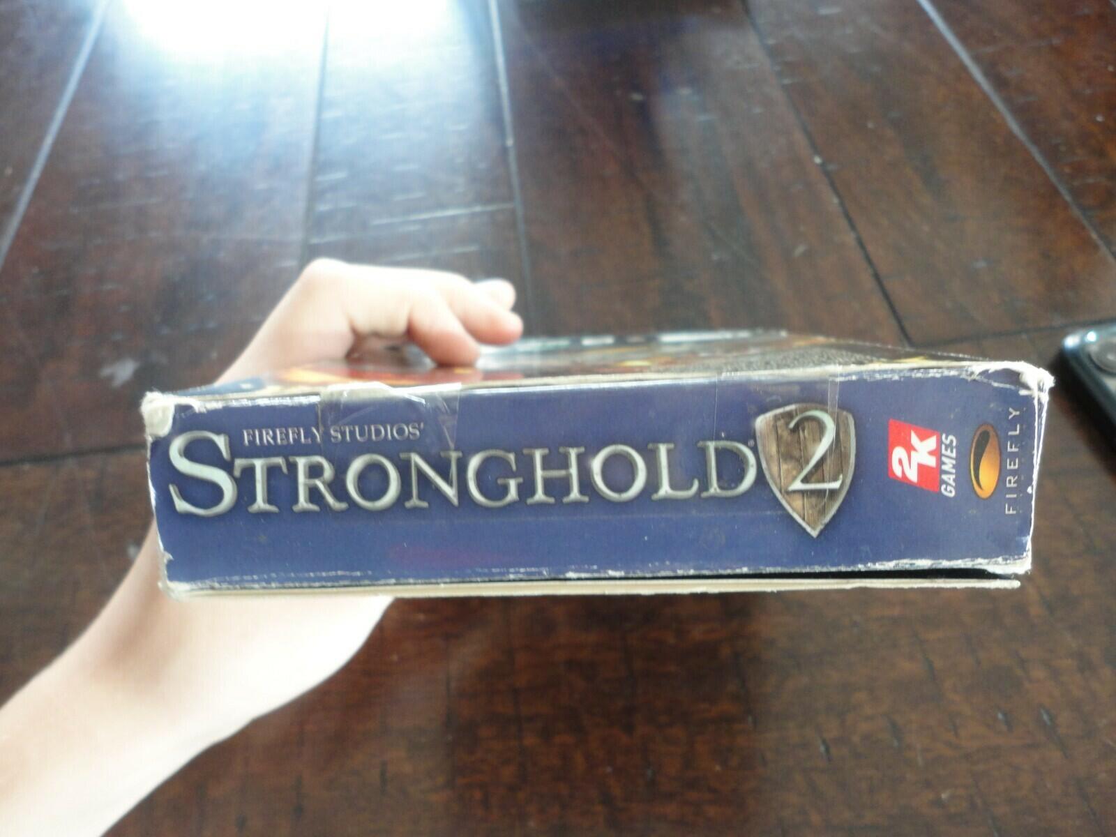 Stronghold 2 (PC, 2005) BRAND NEW BOX DAMAGE