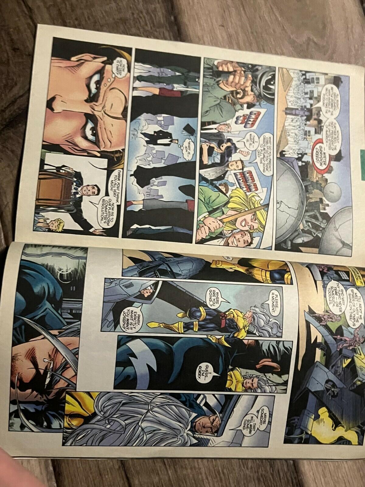 Marvel Comics: X-Men Roughed Up By Hercules #59 1996