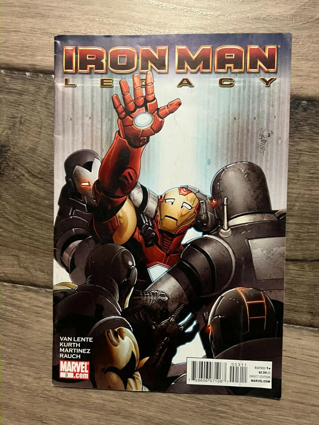 Marvel Comics Iron Man Legacy #3  2010