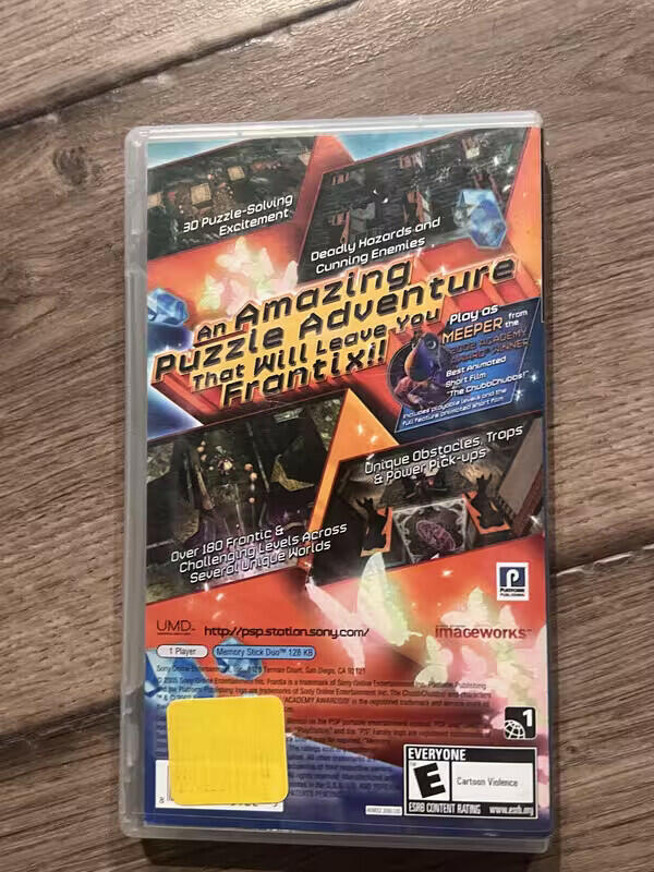 Frantix (Sony Playstation Portable PSP, 2005) CIB