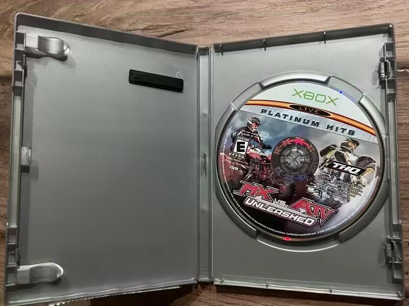 MX vs. ATV Unleashed: Platinum Hits (Microsoft Xbox, 2005) NO MANUAL