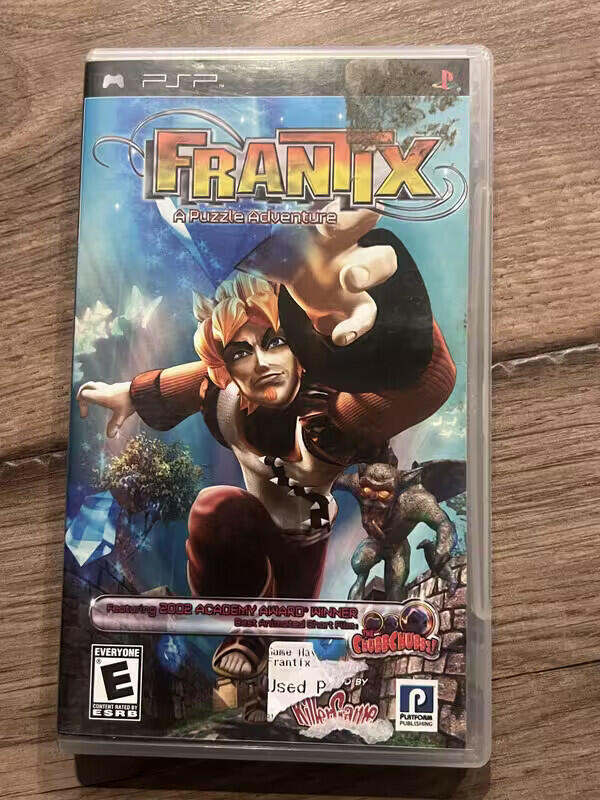 Frantix (Sony Playstation Portable PSP, 2005) CIB