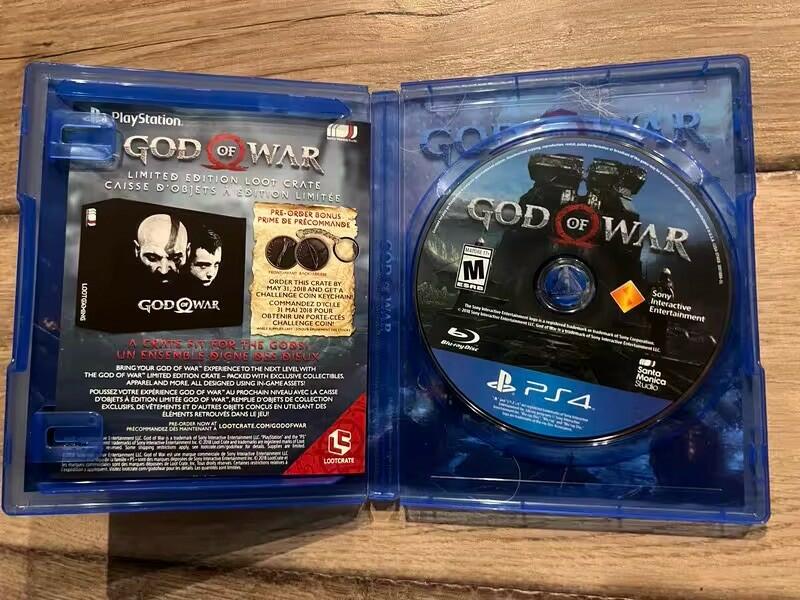 God of War (Sony Playstation 4, 2018) CIB