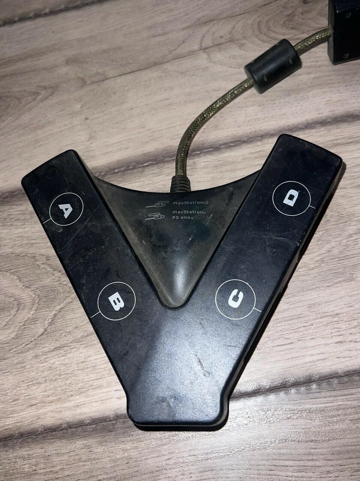 MadCatz 4-Player Universal Multi-Port System for PS1 & PS2 8208 Wired