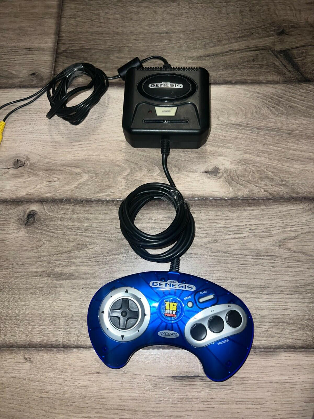 Sega Genesis Mini Console Radica 16 Bit 6-in-1 Plug & Play NO BATTERY COVER