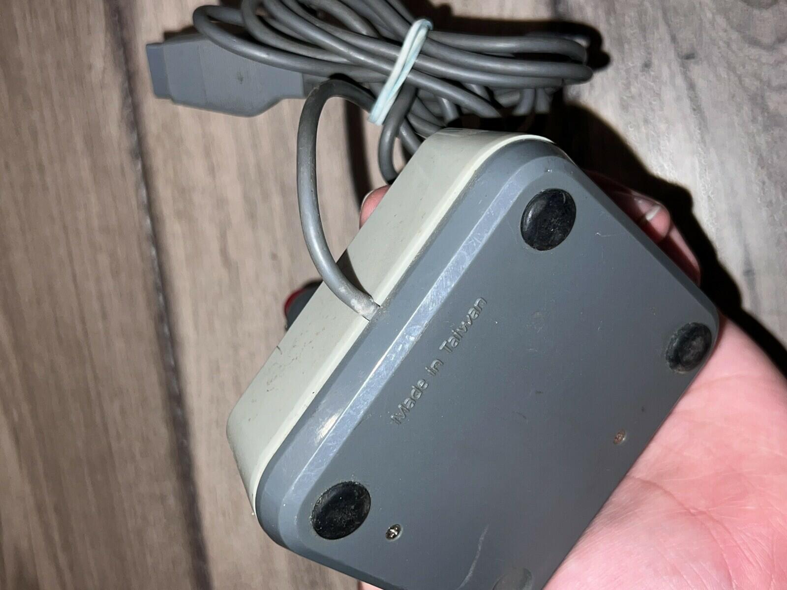 "Graphy 500" Atari 2600 Commodore Controller Tested Working Red Buttons