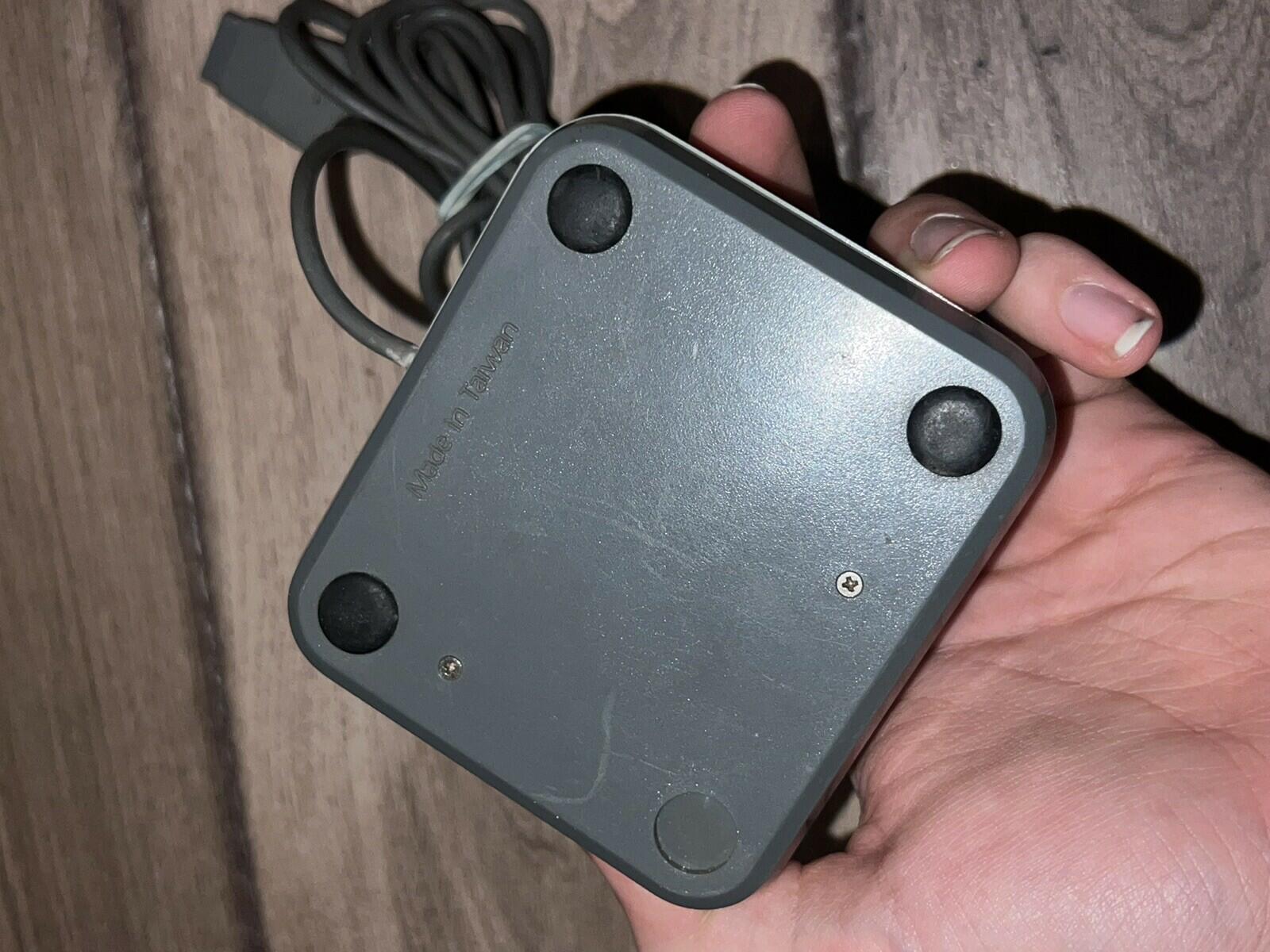 "Graphy 500" Atari 2600 Commodore Controller Tested Working Red Buttons