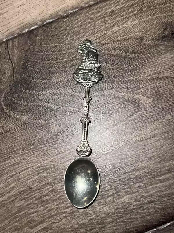 Vintage Souvenir Spoon Collectible Flin Flon Manitoba Canada