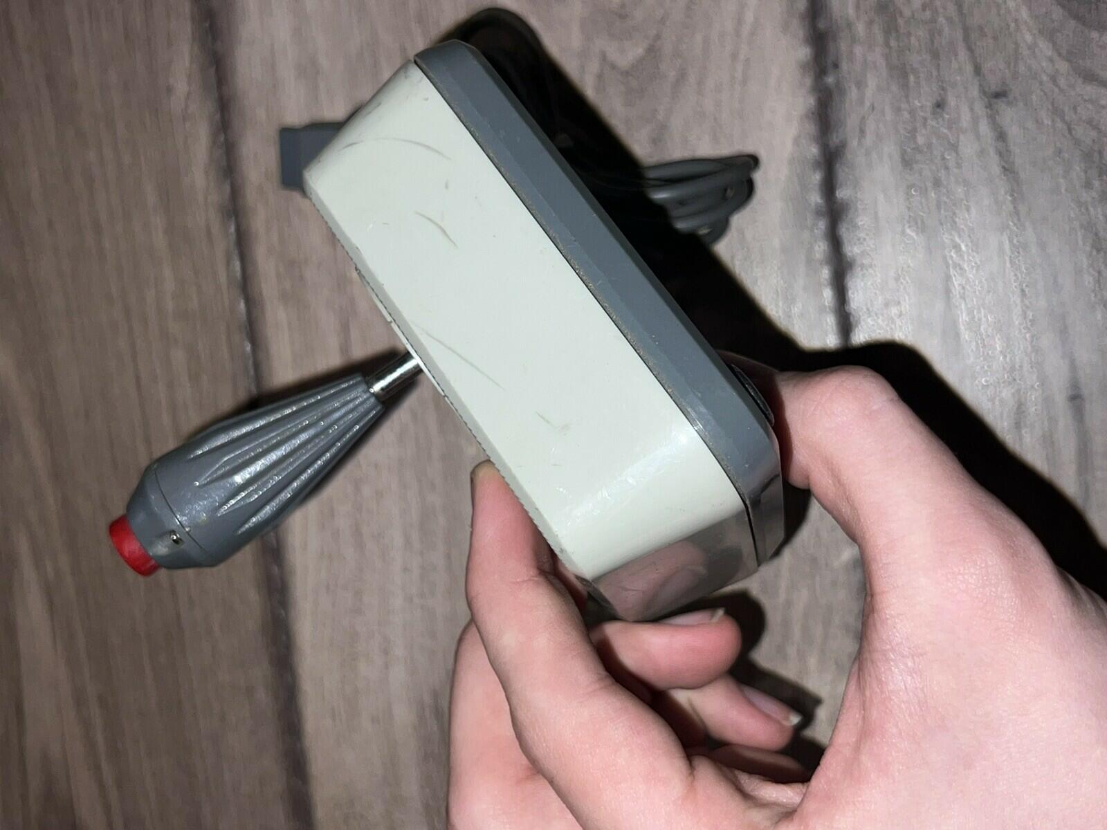 "Graphy 500" Atari 2600 Commodore Controller Tested Working Red Buttons
