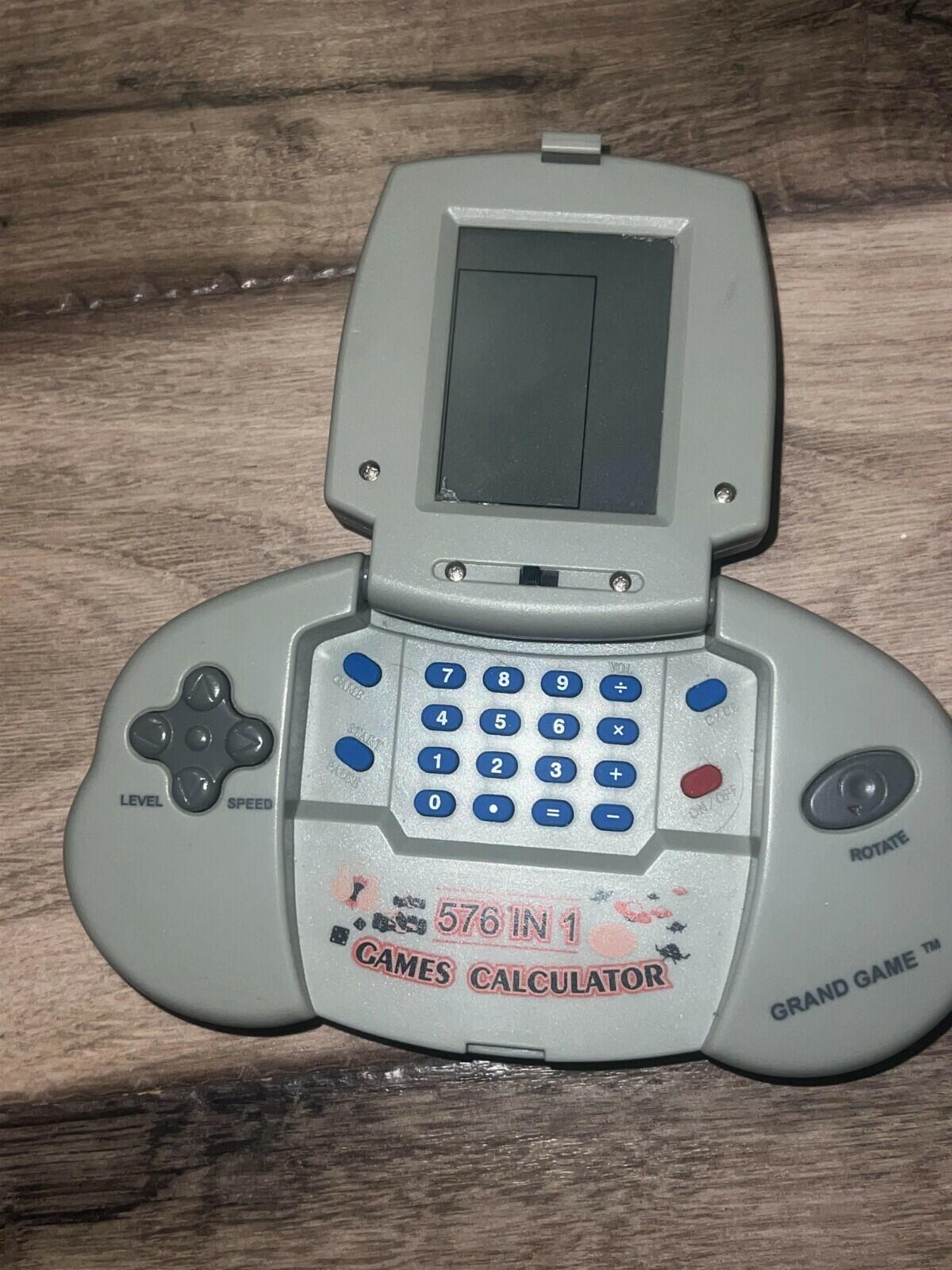 Generation III Handheld Electronic Game 576 In 1 Games & Calculator