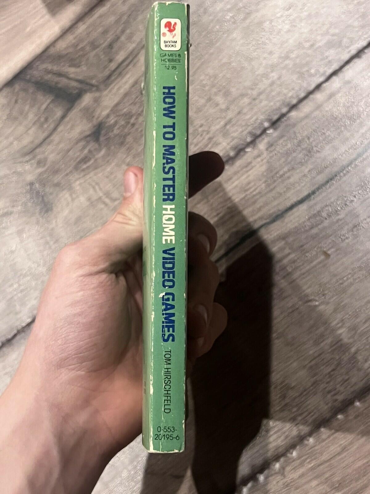 How to Master Home Video Games by Tom Hirschfeld Rare Paperback Book