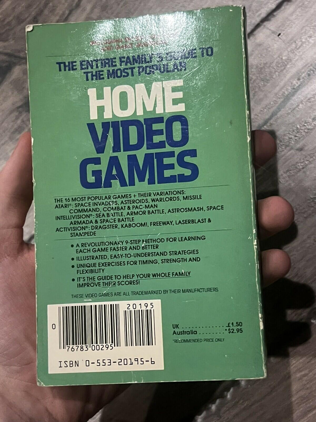 How to Master Home Video Games by Tom Hirschfeld Rare Paperback Book