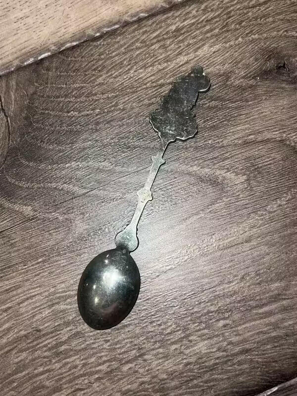 Vintage Souvenir Spoon Collectible Flin Flon Manitoba Canada