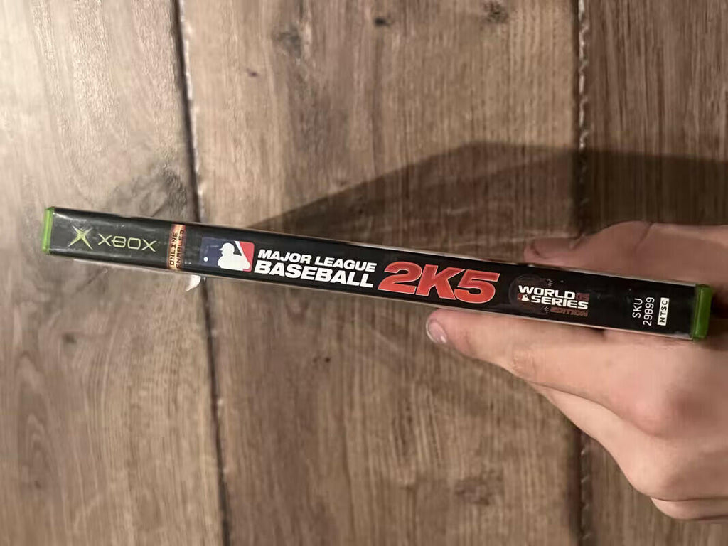 Major League Baseball 2K5 World Series Edition (Microsoft Xbox, 2005) CIB